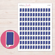 I-11445 planner sticker sheet with enlarged sticker detail