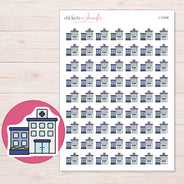 I-11448 planner sticker sheet with enlarged sticker detail
