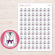 I-11452 planner sticker sheet with enlarged sticker detail