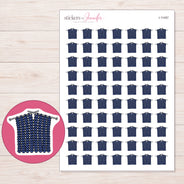 I-11457 planner sticker sheet with enlarged sticker detail