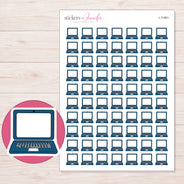 I-11461 planner sticker sheet with enlarged sticker detail