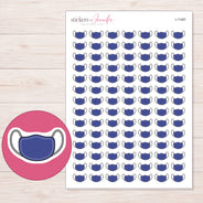 I-11467 planner sticker sheet with enlarged sticker detail