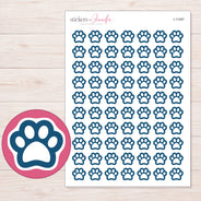 I-11487 planner sticker sheet with enlarged sticker detail