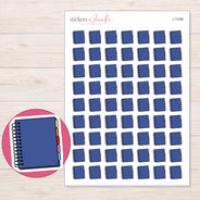 I-11498 planner sticker sheet with enlarged sticker detail