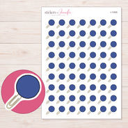 I-11505 planner sticker sheet with enlarged sticker detail