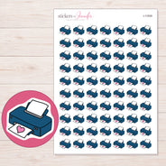 I-11509 planner sticker sheet with enlarged sticker detail