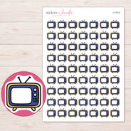 I-11512 planner sticker sheet with enlarged sticker detail