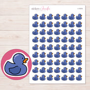I-11519 planner sticker sheet with enlarged sticker detail