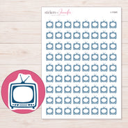 I-11545 planner sticker sheet with enlarged sticker detail