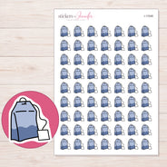 I-11548 planner sticker sheet with enlarged sticker detail