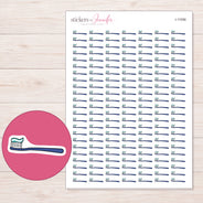 I-11556 planner sticker sheet with enlarged sticker detail