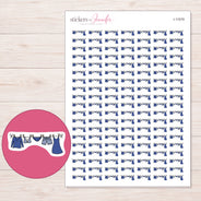 I-11579 planner sticker sheet with enlarged sticker detail