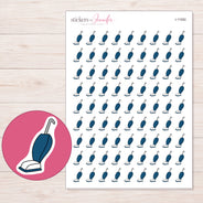 I-11582 planner sticker sheet with enlarged sticker detail