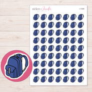 I-11585 planner sticker sheet with enlarged sticker detail