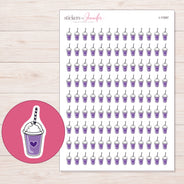 I-11587 planner sticker sheet with enlarged sticker detail