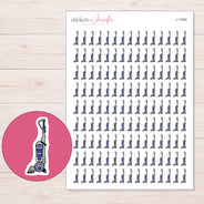 I-11592 planner sticker sheet with enlarged sticker detail