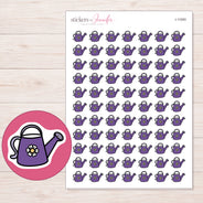 I-11593 planner sticker sheet with enlarged sticker detail