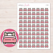 I-11601 planner sticker sheet with enlarged sticker detail