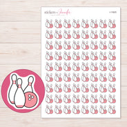 I-11625 planner sticker sheet with enlarged sticker detail