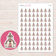 I-11630 planner sticker sheet with enlarged sticker detail