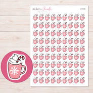 I-11639 planner sticker sheet with enlarged sticker detail