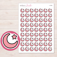 I-11650 planner sticker sheet with enlarged sticker detail