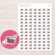 I-11653 planner sticker sheet with enlarged sticker detail
