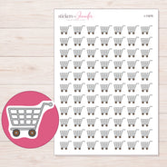 I-11676 planner sticker sheet with enlarged sticker detail