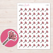 I-11688 planner sticker sheet with enlarged sticker detail