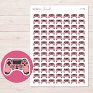 I-11702 planner sticker sheet with enlarged sticker detail