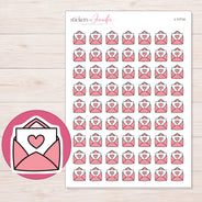 I-11714 planner sticker sheet with enlarged sticker detail