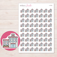 I-11721 planner sticker sheet with enlarged sticker detail
