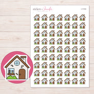 I-11723 planner sticker sheet with enlarged sticker detail