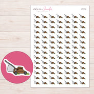 I-11734 planner sticker sheet with enlarged sticker detail