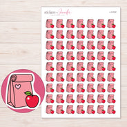 I-11737 planner sticker sheet with enlarged sticker detail