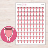 I-11744 planner sticker sheet with enlarged sticker detail