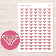 I-11754 planner sticker sheet with enlarged sticker detail