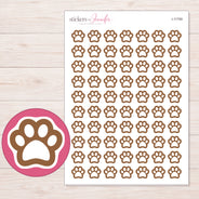 I-11759 planner sticker sheet with enlarged sticker detail