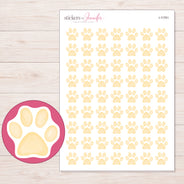 I-11761 planner sticker sheet with enlarged sticker detail