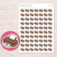 I-11781 planner sticker sheet with enlarged sticker detail