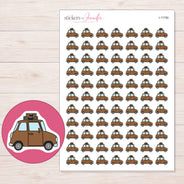 I-11790 planner sticker sheet with enlarged sticker detail