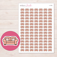 I-11792 planner sticker sheet with enlarged sticker detail