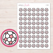 I-11805 planner sticker sheet with enlarged sticker detail