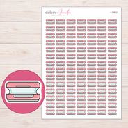 I-11812 planner sticker sheet with enlarged sticker detail