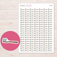 I-11828 planner sticker sheet with enlarged sticker detail