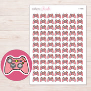 I-11836 planner sticker sheet with enlarged sticker detail