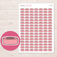 I-11844 planner sticker sheet with enlarged sticker detail