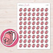 I-11857 planner sticker sheet with enlarged sticker detail