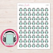 I-11870 planner sticker sheet with enlarged sticker detail