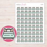 I-11872 planner sticker sheet with enlarged sticker detail